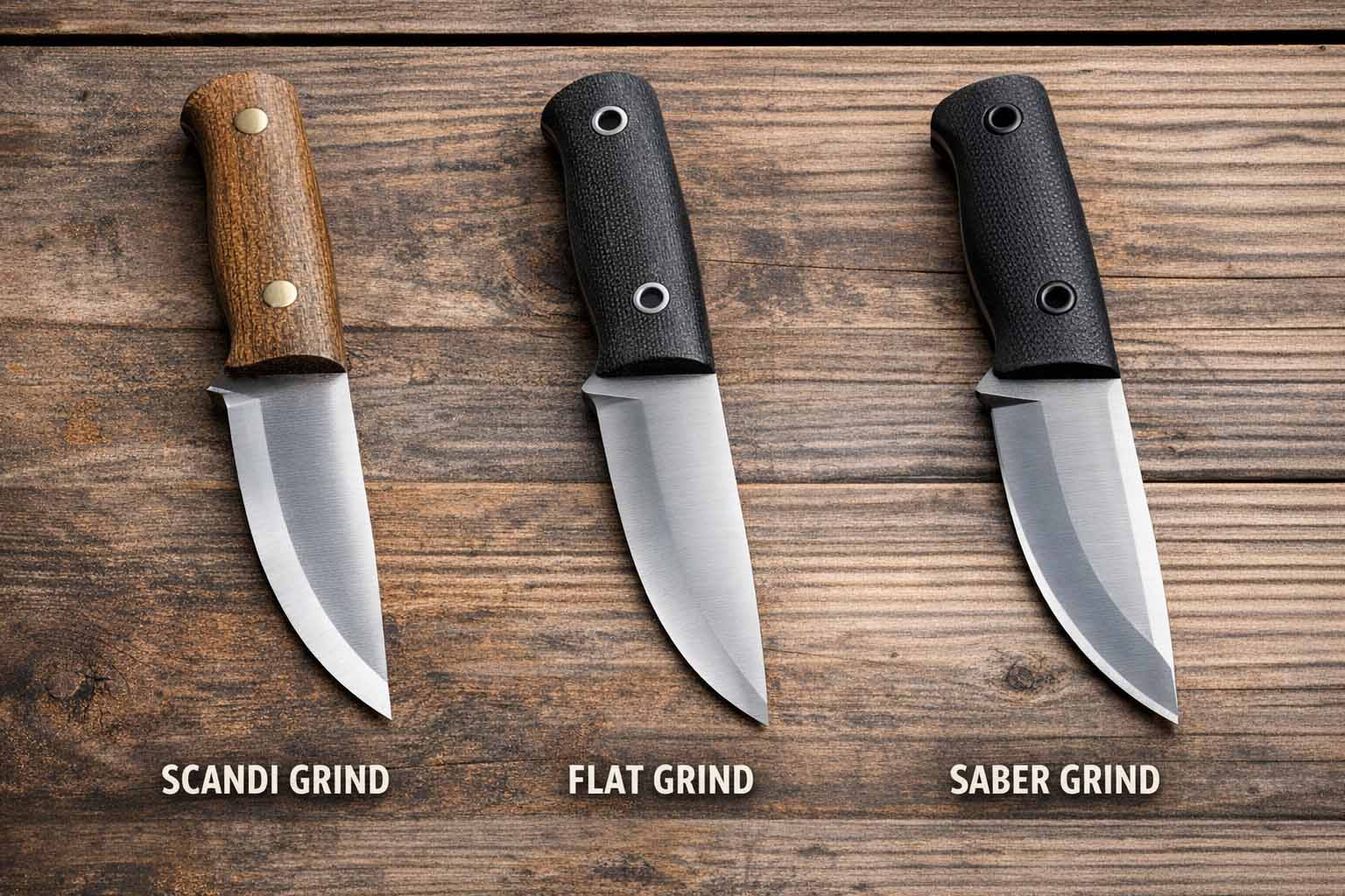 Different Edge Grinds