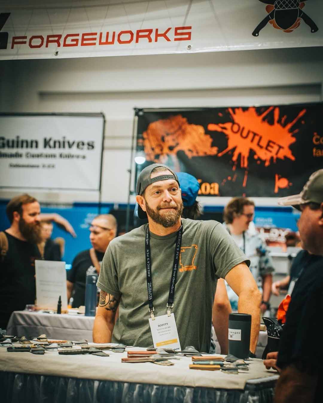Scotty at ATL Blade Show